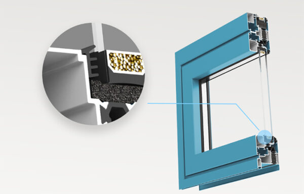 80mm sliding window 3st desgin